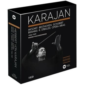 Herbert von Karajan - The Vienna Philharmonic Record in der Gruppe CD bei Bengans Skivbutik AB (1846851)