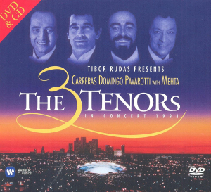 Luciano Pavarotti Plácido Dom - The 3 Tenors In Concert 1994 in der Gruppe Minishops / Pavarotti bei Bengans Skivbutik AB (1847222)