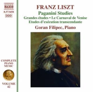 Liszt Franz - Complete Piano Music, Vol. 42 in der Gruppe CD bei Bengans Skivbutik AB (1847547)