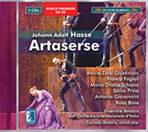 Hasse J A - Artaserse in der Gruppe CD bei Bengans Skivbutik AB (1869426)