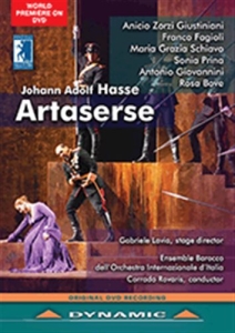Hasse J A - Artaserse in der Gruppe DVD & BLU-RAY bei Bengans Skivbutik AB (1869434)