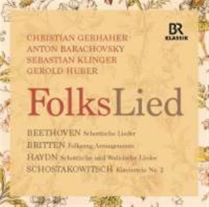 Beethoven / Britten / Haydn - Folkslied in der Gruppe CD bei Bengans Skivbutik AB (1871649)