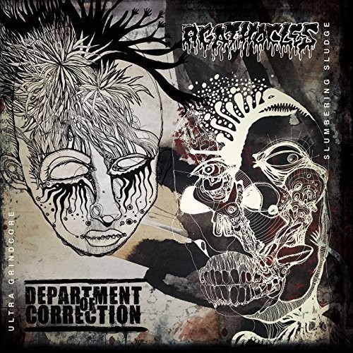Department Of Correction / Agathocl - Split in der Gruppe VINYL / Rock bei Bengans Skivbutik AB (1874239)