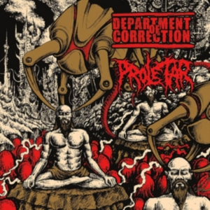 Department Of Correction / Proletar - Split in der Gruppe CD bei Bengans Skivbutik AB (1874240)