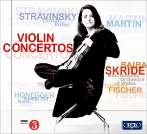 Stravinsky/Martin - Violin Concertos in der Gruppe CD bei Bengans Skivbutik AB (1875743)