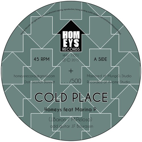 Homeys - Cold Place in der Gruppe VINYL / Rock bei Bengans Skivbutik AB (1876315)