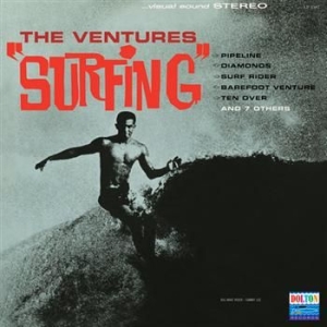 Ventures The - Surfing (Blue Vinyl) in der Gruppe VINYL bei Bengans Skivbutik AB (1876337)