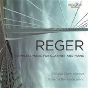Reger Max - Complete Music For Clarinet And Pia in der Gruppe CD bei Bengans Skivbutik AB (1881655)