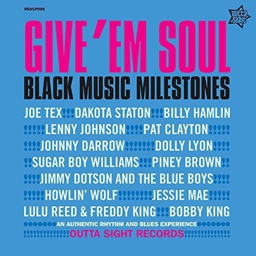 Blandade Artister - Give 'em Soul in der Gruppe VINYL / RNB, Disco & Soul bei Bengans Skivbutik AB (1883883)