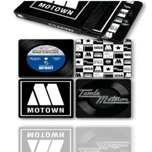Motown - Motown Coasters 4 pack in der Gruppe MERCH bei Bengans Skivbutik AB (188398)