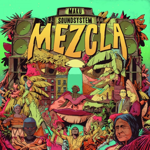 M.A.K.U. Soundsystem - Mezcla in der Gruppe VINYL / Worldmusic/ Folkmusik bei Bengans Skivbutik AB (1891222)