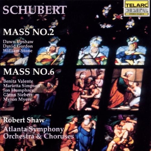 Atlanta Symp Orch/Shaw - Schubert: Mass No 2 & 6 in der Gruppe CD / Pop bei Bengans Skivbutik AB (1901862)