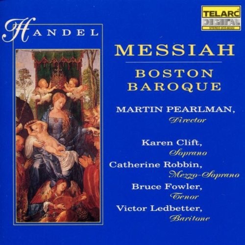 Boston Baroque/Pearlman - Handel: Messiah in der Gruppe CD / Pop bei Bengans Skivbutik AB (1901939)