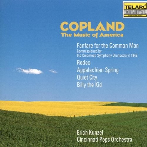 Cincinnati Pops Orch/Kunzel - Copland: The Music Of America in der Gruppe CD / Pop bei Bengans Skivbutik AB (1901949)
