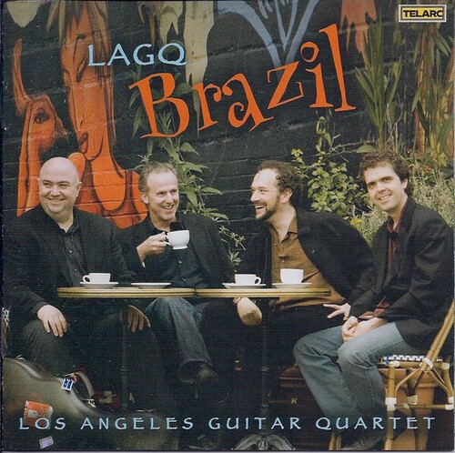 Los Angeles Guitar Quartet - Lagq: Brazil in der Gruppe CD / Pop bei Bengans Skivbutik AB (1902157)