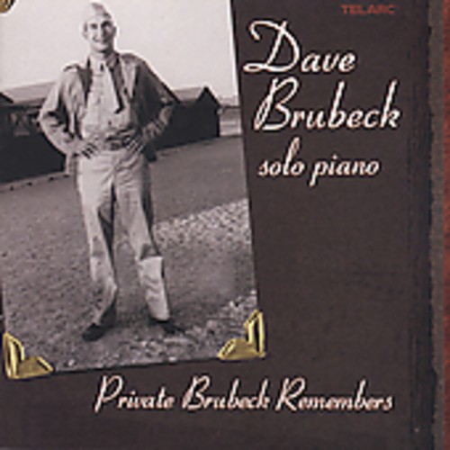 Brubeck Dave - Private Brubeck Remembers in der Gruppe CD / Jazz/Blues bei Bengans Skivbutik AB (1902297)