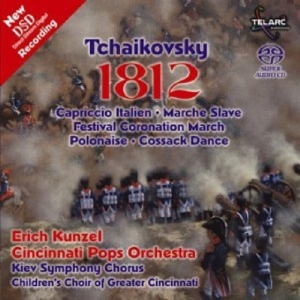 Cincinnati Pops Orch/Kunzel - Tchaikovsky: 1812 Overture in der Gruppe MUSIK / SACD / Pop bei Bengans Skivbutik AB (1902680)