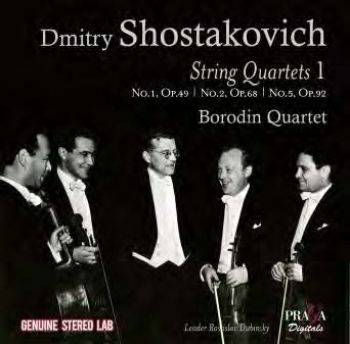 ShostakovichSatring Quartets 1 - Brodon Quartet in der Gruppe CD / Pop bei Bengans Skivbutik AB (1908180)
