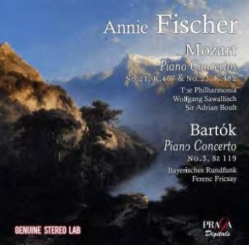 Mozart/Bartok:Piano Concertos - Annie Fischer/Bavarian Radio Orch. in der Gruppe CD / Pop bei Bengans Skivbutik AB (1911027)