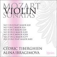Mozart W A - Violin Sonatas in der Gruppe CD bei Bengans Skivbutik AB (1911051)
