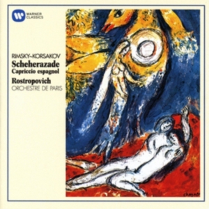 Mstislav Rostropovich - Rimsky-Korsakov: Scheherazade in der Gruppe CD bei Bengans Skivbutik AB (1911118)