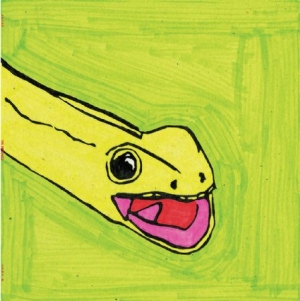 Hipshakes - Snake in der Gruppe VINYL bei Bengans Skivbutik AB (1914763)