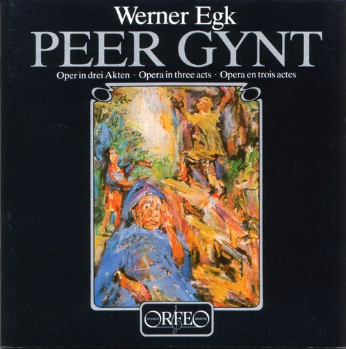 Egk Werner - Egk Peer Gynt Wallberg in der Gruppe CD / Klassiskt bei Bengans Skivbutik AB (1916788)