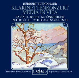 Blendinger Herbert - Clarinet Concerto, Op. 72 in der Gruppe Externt_Lager / Naxoslager bei Bengans Skivbutik AB (1916789)