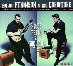 Atkinson Big Jon & Bob Corritore - House Party At Big Jon's in der Gruppe CD bei Bengans Skivbutik AB (1921680)