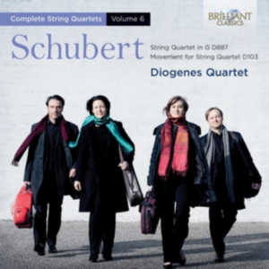 Schubert Franz - String Quartets, Vol.6 in der Gruppe Externt_Lager / Naxoslager bei Bengans Skivbutik AB (1923020)
