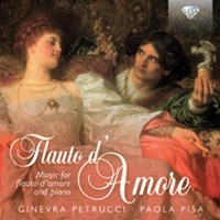 Beethoven / Grieg / Schubert - Flauto D'amore in der Gruppe CD bei Bengans Skivbutik AB (1923027)