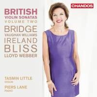 Bridge / Ireland / Vaughan Williams - British Violin Sonatas, Vol. 2 in der Gruppe CD bei Bengans Skivbutik AB (1923035)