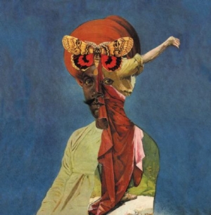 Blood Stereo/Hair & Treasure - Split Lp in der Gruppe VINYL bei Bengans Skivbutik AB (1925961)
