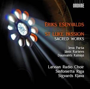 Esenvalds Eriks - St Luke Passion - Sacred Works in der Gruppe CD bei Bengans Skivbutik AB (1926883)
