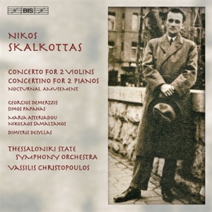 Skalkottas - Concerto For 2 Violins in der Gruppe CD bei Bengans Skivbutik AB (1927348)