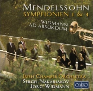 Mendelssohn Felix - Symphonies No. 1 & 4 in der Gruppe Externt_Lager / Naxoslager bei Bengans Skivbutik AB (1927388)