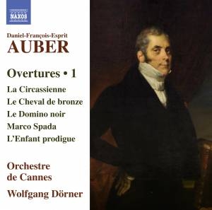 Auber Daniel François Esprit - Overtures, Vol. 1 in der Gruppe CD bei Bengans Skivbutik AB (1931666)