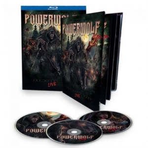 Powerwolf - Metal Mass - Live (2Br+Cd) in der Gruppe MUSIK / Musik Blu-Ray / Hårdrock/ Heavy metal bei Bengans Skivbutik AB (1946631)