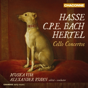 Bach C P E / Hasse / Hertel - Cello Concertos in der Gruppe CD bei Bengans Skivbutik AB (1946663)