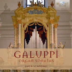 Galuppi Baldassare - Organ Sonatas in der Gruppe CD bei Bengans Skivbutik AB (1946669)