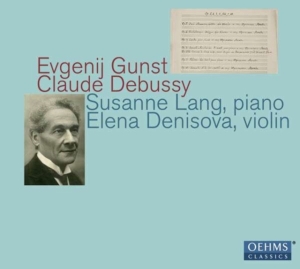 Debussy / Gunst - Evgenij Gunst & Claude Debussy in der Gruppe CD bei Bengans Skivbutik AB (1947620)