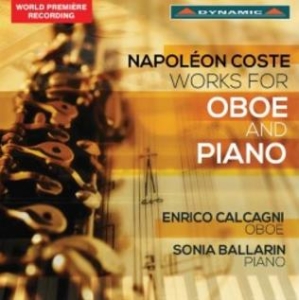 Coste Napoléon - Works For Oboe & Piano in der Gruppe CD bei Bengans Skivbutik AB (1947629)