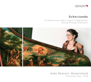 Telemann G P - Scherzando - 6 Overtures For Keyboa in der Gruppe CD bei Bengans Skivbutik AB (1949784)