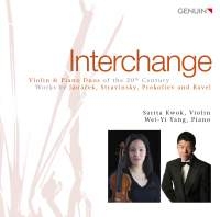 Prokofiev / Ravel / Stravinsky - Interchange - Violin & Piano Duos O in der Gruppe CD bei Bengans Skivbutik AB (1949802)