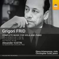 Frid Grigory - Complete Music For Viola & Piano in der Gruppe CD bei Bengans Skivbutik AB (1949814)