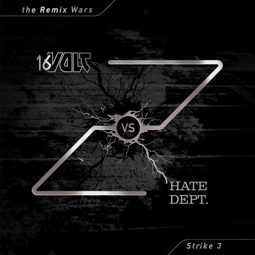 16 Volt Vs Hate Dept. - Remix Wars Volume 3 (Red Vinyl) in der Gruppe VINYL / Rock bei Bengans Skivbutik AB (1951398)