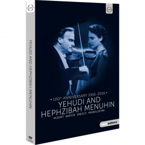 Yehudi Menuhin - Yehudi And Hephzibah Menuhin in der Gruppe MUSIK / DVD Audio / Klassiskt bei Bengans Skivbutik AB (1954081)