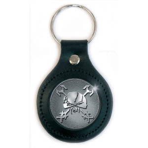 Iron Maiden - Keyring Leather in der Gruppe Minishops / Iron Maiden bei Bengans Skivbutik AB (1957468)