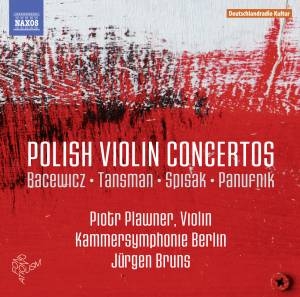 Various - Polish Violin Concertos in der Gruppe Externt_Lager / Naxoslager bei Bengans Skivbutik AB (1967949)