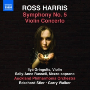 Harris Ross - Symphony No. 5 / Violin Concerto in der Gruppe CD bei Bengans Skivbutik AB (1967951)